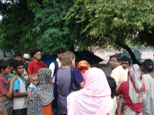 AMPI Help Hyderabad clinic for the slum dwellers near Falaknuma in Farooq Nagar